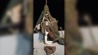 Denizden çamaşır makinesi çıktı