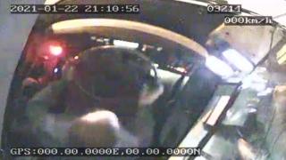 İETT şoförüne saldırı kamerada