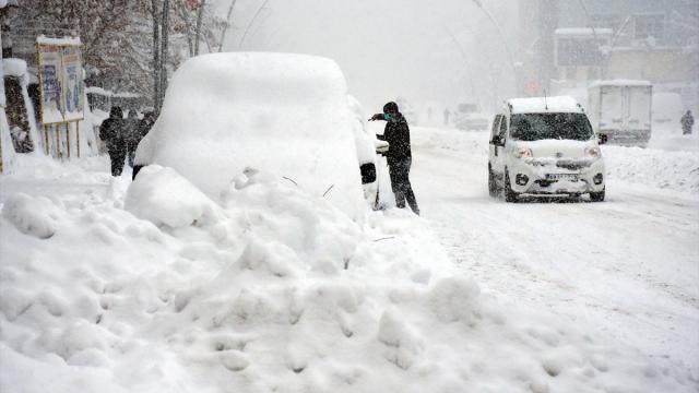 Doğuda 4 il için kar uyarısı
