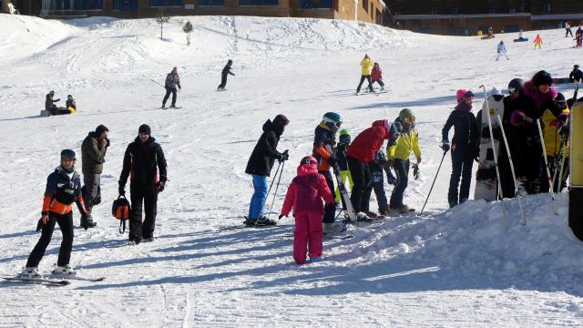 Kartalkayada ara tatil yoğunluğu yaşanıyor