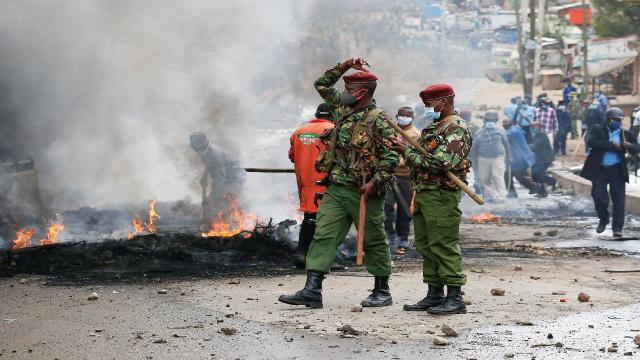 Kenyada silahlı çetelere operasyon: 10 ölü