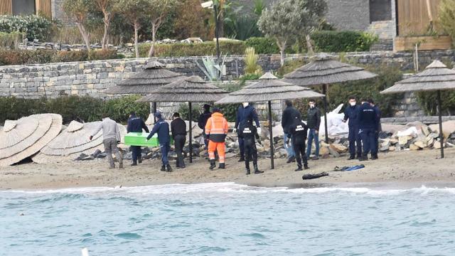 Datçada alabora olan teknedeki kişinin cansız bedeni bulundu