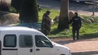 Polis memurundan içleri ısıtan davranış
