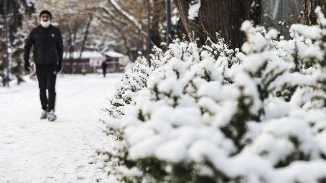 Ankara için kar ve buzlanma uyarısı