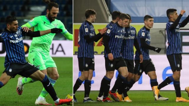 Lazioyu yenen Atalanta yarı finalde