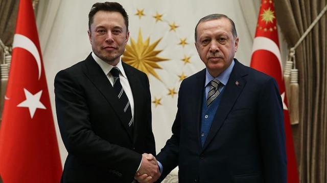 Cumhurbaşkanı Erdoğan Elon Musk ile görüştü