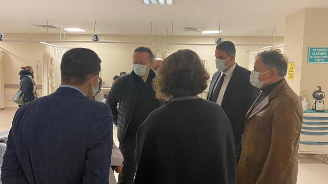 İl Sağlık Müdürü Yıldırım, Sultan 1. Murat Devlet Hastanesini ziyaret etti