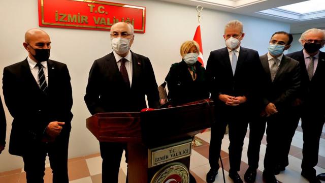 İzmir depreminde hasar gören 33 okul, iş insanlarının desteğiyle yeniden yapılacak