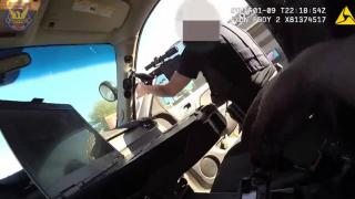 ABD'de, rehin alınan bebeği kurtarma operasyonu polis kamerasında