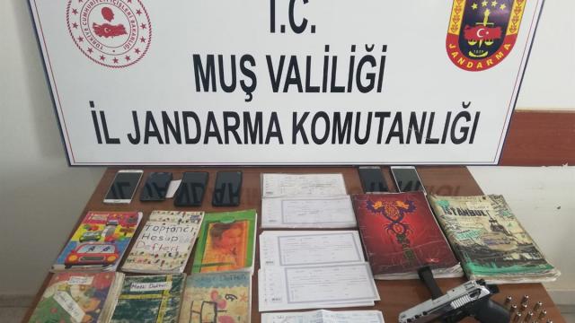 Muş ve İstanbulda tefecilik operasyonunda 7 şüpheli hakkında adli işlem yapıldı
