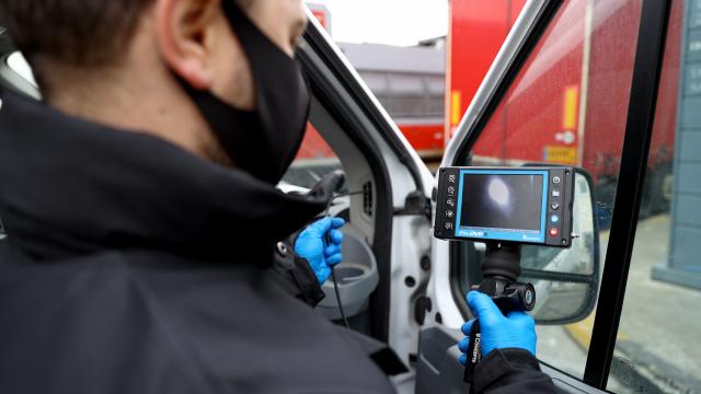 Gümrük personelinin teknolojik yardımcıları sınır kapılarında güvenliği üst düzeye taşıyor