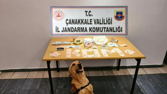 Çanakkalede uyuşturucu operasyonu: 5 gözaltı