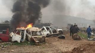 Afrin'de bombalı terör saldırısı