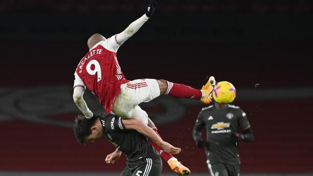Arsenal-Manchester United maçı golsüz bitti