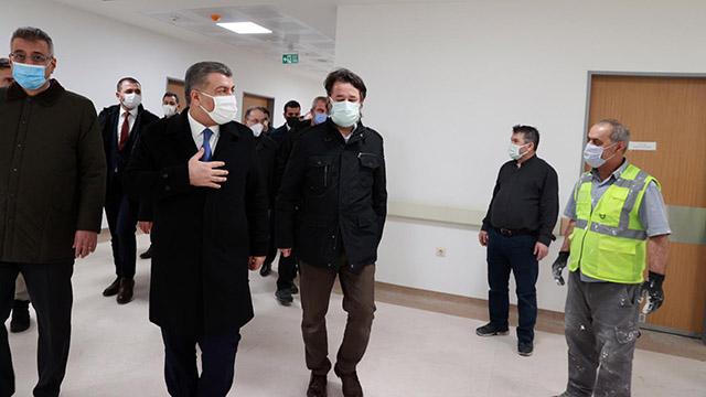 Bakan Koca: Seyrantepe hastanemiz mart ayı içinde hasta kabulüne başlayacak