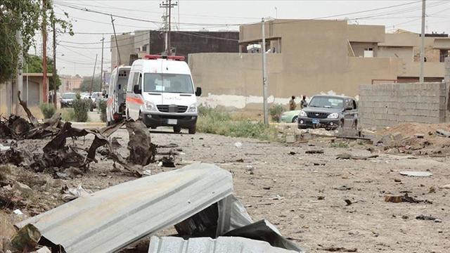 Irakta polis karakoluna bomba yüklü araçla saldırı