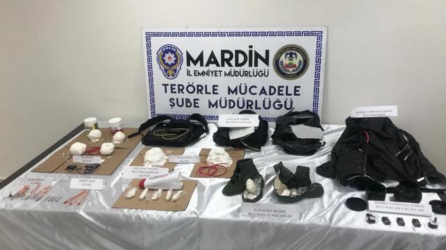 Mardinde terör operasyonu: Bomba düzenekleriyle suçüstü yakalandılar