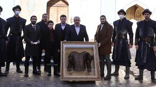 TBMM Başkanı Şentop'tan TRT'nin "Büyük Selçuklu" dizi setine ziyaret