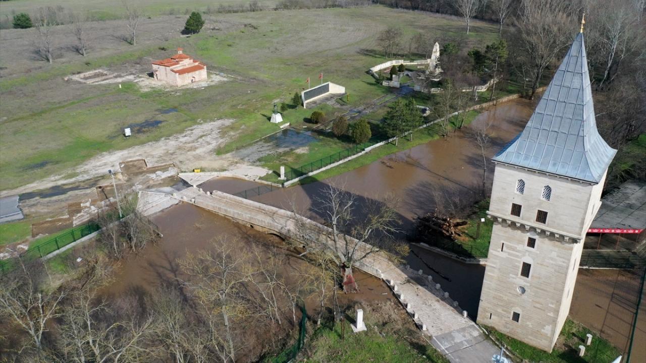 DSİ sabah saatlerinde de Ergene Nehri için "sarı alarm" vermişti.