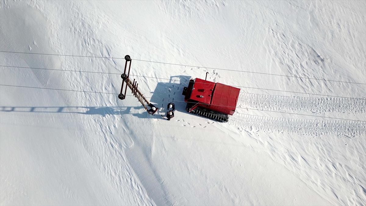 "Drone ile arızaların olduğu yerleri tespit ediyoruz"