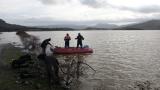 Çanakkale'de barajda kaybolan ikinci kişiyi arama çalışmaları yeniden başladı