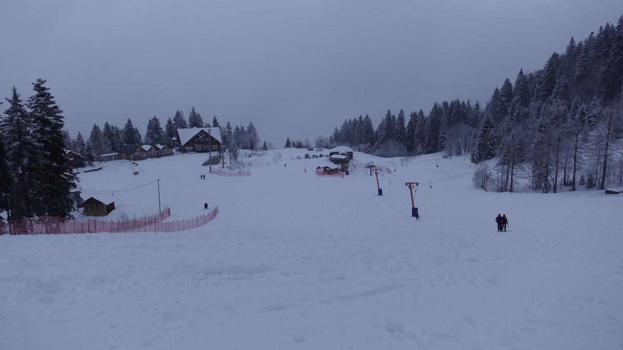 Toplam pist uzunluğu 1300 metre