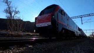 TRT Haber, Çin'e giden ihracat treninin Anadolu yolculuğuna eşlik etti