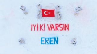 Eren-7 Mercan Munzur'daki komandolardan Eren'e selam