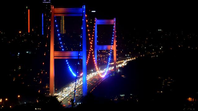 FSM Köprüsü yarın akşam turuncu olacak