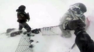 MSB: Kar fırtınasında çekilmiş fedakarlığın görüntüleri