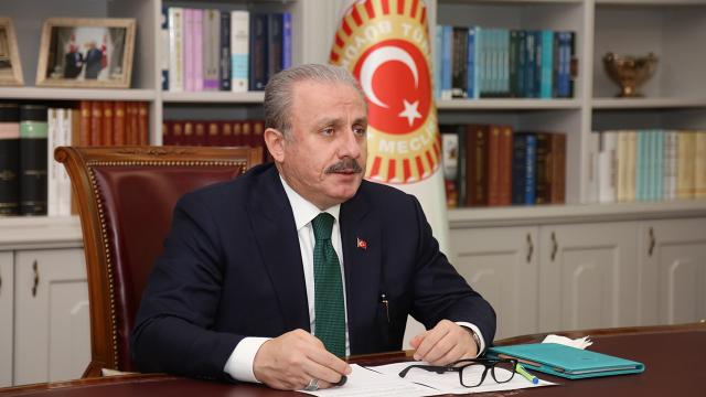Meclis Başkanı Şentopun bayram mesajında Filistin vurgusu