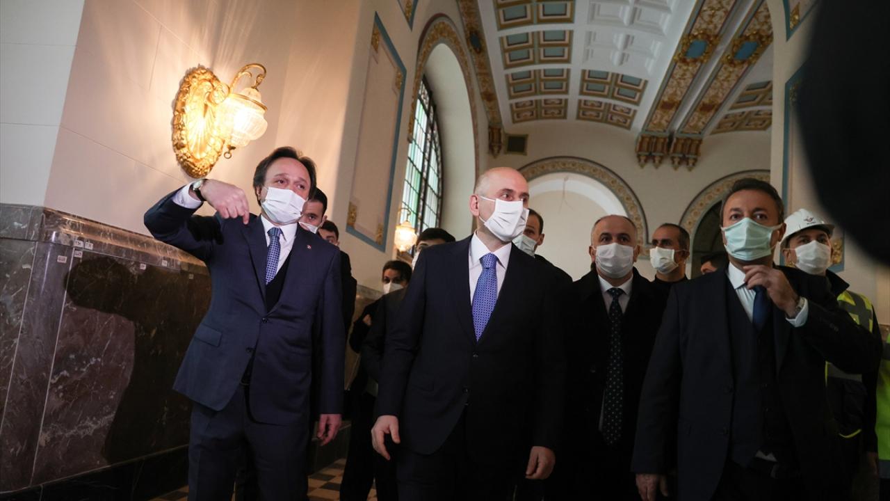 "Haydarpaşa Garı, demiryolu faaliyetlerine de yeni yüzüyle kısmen devam edecektir"