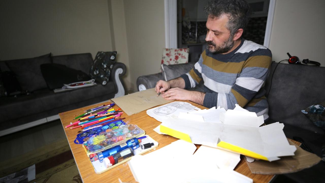 "Çöpe gidecek her şey bir resme dönüşüyor"