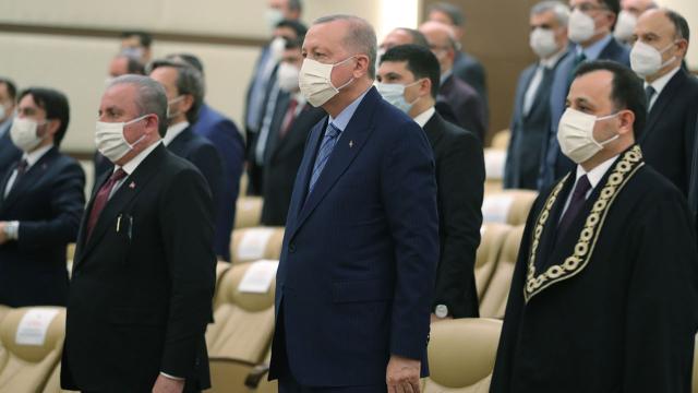 Cumhurbaşkanı Erdoğan, İrfan Fidanın yemin törenine katıldı