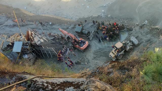 Hindistanda buzul felaketi: Ölü sayısı 26ya çıktı