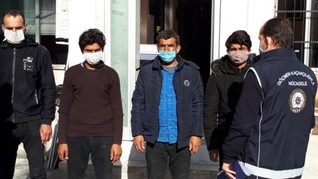 Osmaniyede 4 düzensiz göçmen yakalanan otobüsün şoförü ve muavini gözaltına alındı