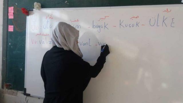 Barış Pınarı Harekatı bölgesinde dil ve din eğitimi desteği veriliyor