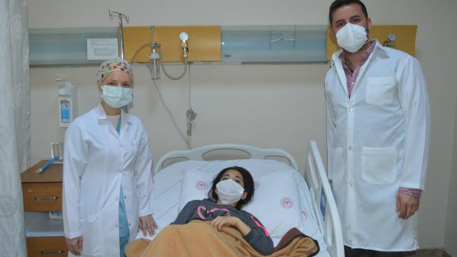 Şırnakta 11 yaşındaki çocuk kapalı yöntem ameliyatla sağlığına kavuştu