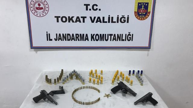 Tokatta silah kaçakçılığı operasyonlarında 5 kişi yakalandı