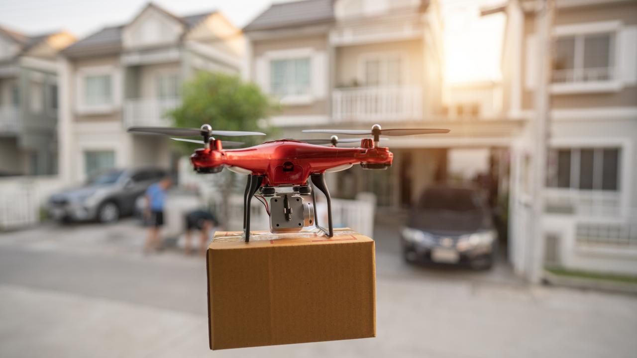 Dronlarla robotik teslimat yaygınlaşacak