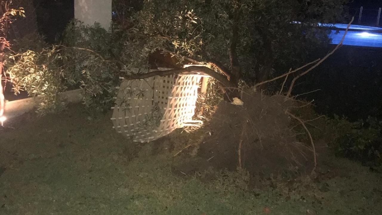 Alaçatı`da hortum oluştu