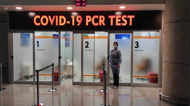 Esenboğa Havalimanında antijen testleri başladı