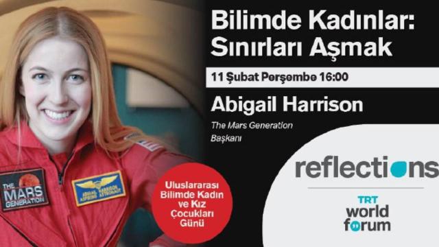 “Astronot Abby” TRT World Forum Reflections’da