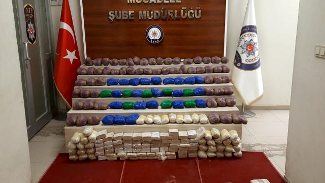 Vanda 246 kilo 100 gram eroin ele geçirildi