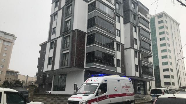 Samsunda 6. kattan düşen kadın yaşamını yitirdi
