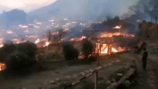 Çin'in son kabilesi yaşıyordu: 400 yıllık köy kül oldu