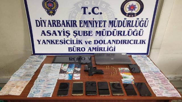 Diyarbakır merkezli 5 ilde dolandırıcılık operasyonu: 9 gözaltı