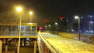 İstanbul'da kar yağışı başladı