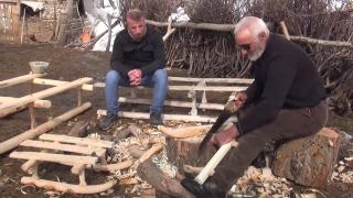 45 yıldır kızak yapıyor