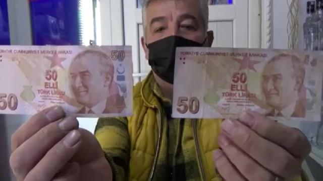 Hatalı basım 50 TLyi satışa çıkardı